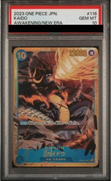 画像1: 【PSA10】 カイドウ SEC (OP05-118) (1)