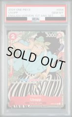 【PSA10】ウソップ [英語版] (1st anniversary set) {OP01-004}
