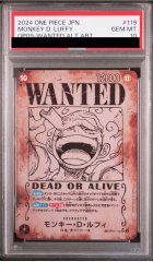 【PSA10】モンキー・D・ルフィ (パラレル/手配書/OP09) [SP] {OP05-119}
